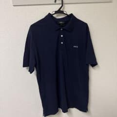 A.P.C. ネイビー ポロシャツ サイズ Lのサムネイル