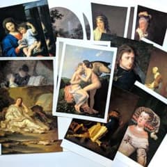 ルーブル美術館展 ポストカード(11種・全17枚)のサムネイル