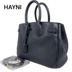 美品】 HAYNI Leanne レネ 2WAY 本革 ショルダーバッグ 黒 - メルカリ