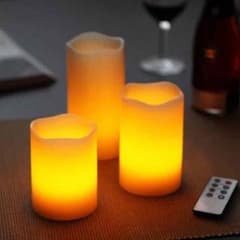 新品！ LEDキャンドル ロマンティックなお部屋へ♫のサムネイル