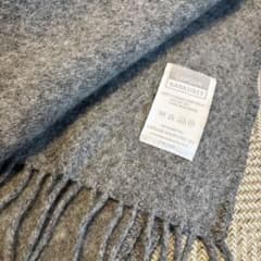 LAPUAN KANKURIT ウールストール グレー - メルカリ