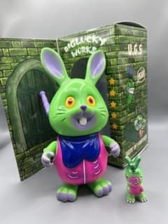 BIGLUCKYWORKS ウサギ　台湾　ソフビ BIGLUCKYWORKS ウサギ 台湾 ソフビ - メルカリ