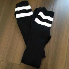サッカー ソックス 黒のサムネイル
