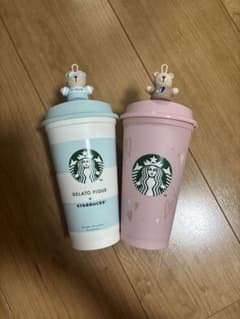 スターバックス ジェラピケ バレンタイン リユーザブルカップ ベアリスタのサムネイル