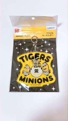 MINIONS × Hanshin Tigers 아크릴 열쇠 고리