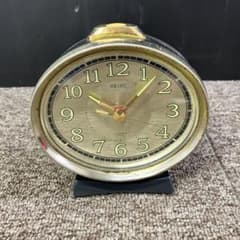 SEIKO ゼンマイ式 置時計 2JEWELS ジャンク Sh0715-1 - メルカリ