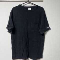 Champion ポケットTシャツ ブラックのサムネイル