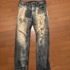 に*助様 DIESEL ダメージ加工 デニムパンツ dripのサムネイル