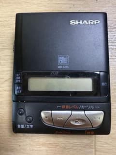 SHARP MD-M25 ポータブルMDレコーダー 本体 動作確認済み - メルカリ