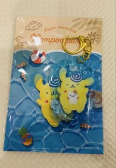 サンリオ ぷかぷかアクリルキーホルダー ポムポムプリンのサムネイル