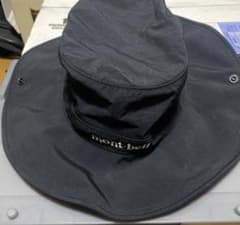 モンベル　mont bell ワイドブリムハット　ブラック