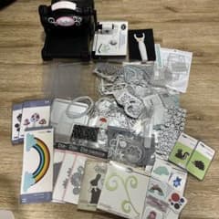 Sizzix BigShot ダイ エンボスプレート ローラーブラシ まとめ売りのサムネイル