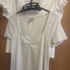 H&M リブ ミニワンピースのサムネイル