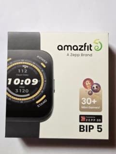 【使用2〜3回・美品】Amazfit Bip 5 大画面スマートウォッチのサムネイル