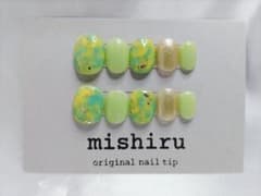 【209】ネイルチップ　現品　ベリーショートオーバル　03247のサムネイル