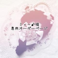 ミィ〜♪様専用オーダーページ - メルカリ