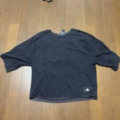 adidas レディース 半袖Tシャツ ブラックのサムネイル