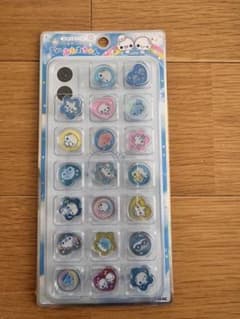 ぷくぷくあわわちゃん　おはじきシール