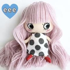 人気 カラー イルメール リメイクドール‼️イーマリー 前髪 ロング 苺