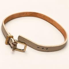 美品 Maison Boinet レザーブレスレット ベージュのサムネイル