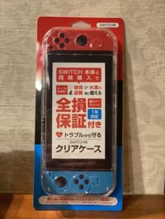Nintendo switch用クリアケースのサムネイル