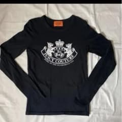 JuicyCouture 육즙 꾸뛰르 긴팔 로 블랙 표기 사이즈 S