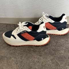 MICHAEL KORS スニーカー ネイビー/ホワイト/オレンジのサムネイル