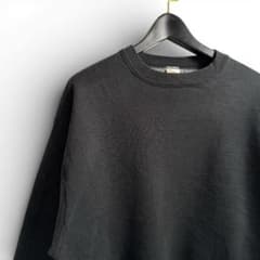 90s USA製 VINTAGE FRUIT 無地 スウェット ブラック B21