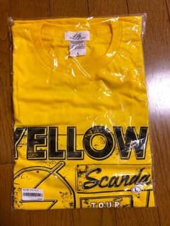 未使用 SCANDAL 2016 Tour Yellow Tシャツ Lサイズのサムネイル