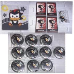 ソニックレーシング クロスワールド 缶バッジ アクキー トレカ シャドウ セット ソニックレーシング クロスワールド』トレーディング缶バッジ