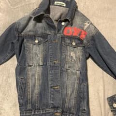 Off-White デニムジャケット（バックプリント）のサムネイル