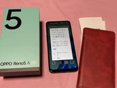 OPPO Reno5 A シルバーブラック 128 GB Y!mobileのサムネイル