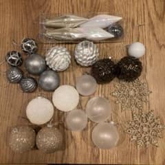 未使用品　クリスマスツリー　オーナメント　ニトリのサムネイル