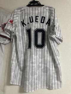 ✨貴重✨千葉ロッテマリーンズ　上田希由翔　APEコラボ　ユニフォーム　Lサイズのサムネイル