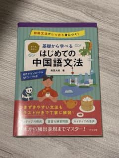 オールカラー 基礎から学べる はじめての中国語文法のサムネイル