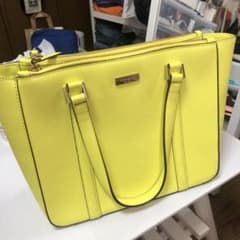 kenchan様専用　kate spade ケイトスペード イエロー バッグのサムネイル