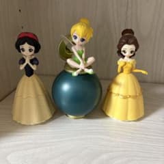 カプキャラ ヒロインドール ディズニープリンセス 3点セットのサムネイル