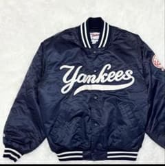 マジェスティック ニューヨークヤンキース 中綿入りスタジャン MLB