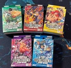 新品 未開封】ワンピースカードゲーム スタートデッキ 5種セット