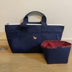 美品　ファミリア　2way バッグ　インナーボックス付　トートバッグ　ジップのサムネイル