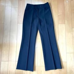 B-Three B3　黒 フレアパンツ　スラックスのサムネイル