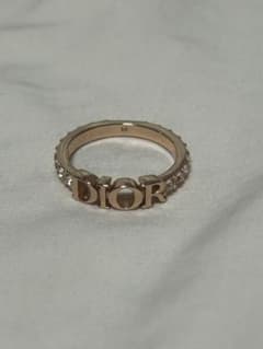 美品】Dior Dio(r)evolution リング ピンクゴールド M - メルカリ