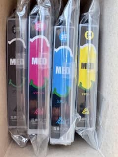 エプソンMED（メダマヤキ）互換インクカートリッジ 4色セットのサムネイル