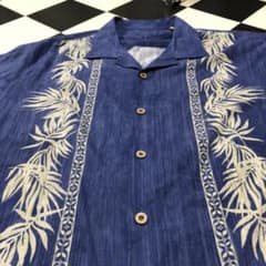 ♦️Tommy Bahama シルク製　アロハシャツ  ハワイアンシャツ ♦️のサムネイル