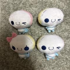 カミオジャパンキャラクターズ　あわわちゃん　あわっこちゃん　マスコットぬいぐるみのサムネイル