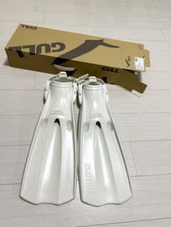 美品　GULL MANTIS フィン GF-2252 ホワイト Lのサムネイル