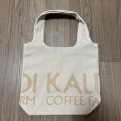 カルディコーヒーファーム ヘリンボーン柄 トートバッグのサムネイル