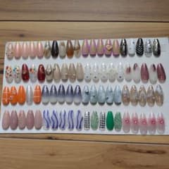 ネイルチップ まとめ売り デザインチップ ⑧のサムネイル