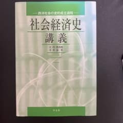 社会経済史講義 : 西洋社会の史的成立過程のサムネイル