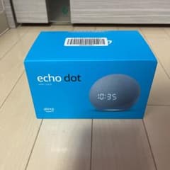 echo dot with clock 第4世代　時計付きスマートスピーカーのサムネイル